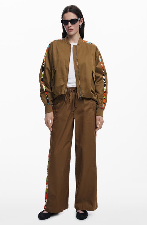 DESIGUAL DESIGUAL COTTON DRAWSTRING PANTS