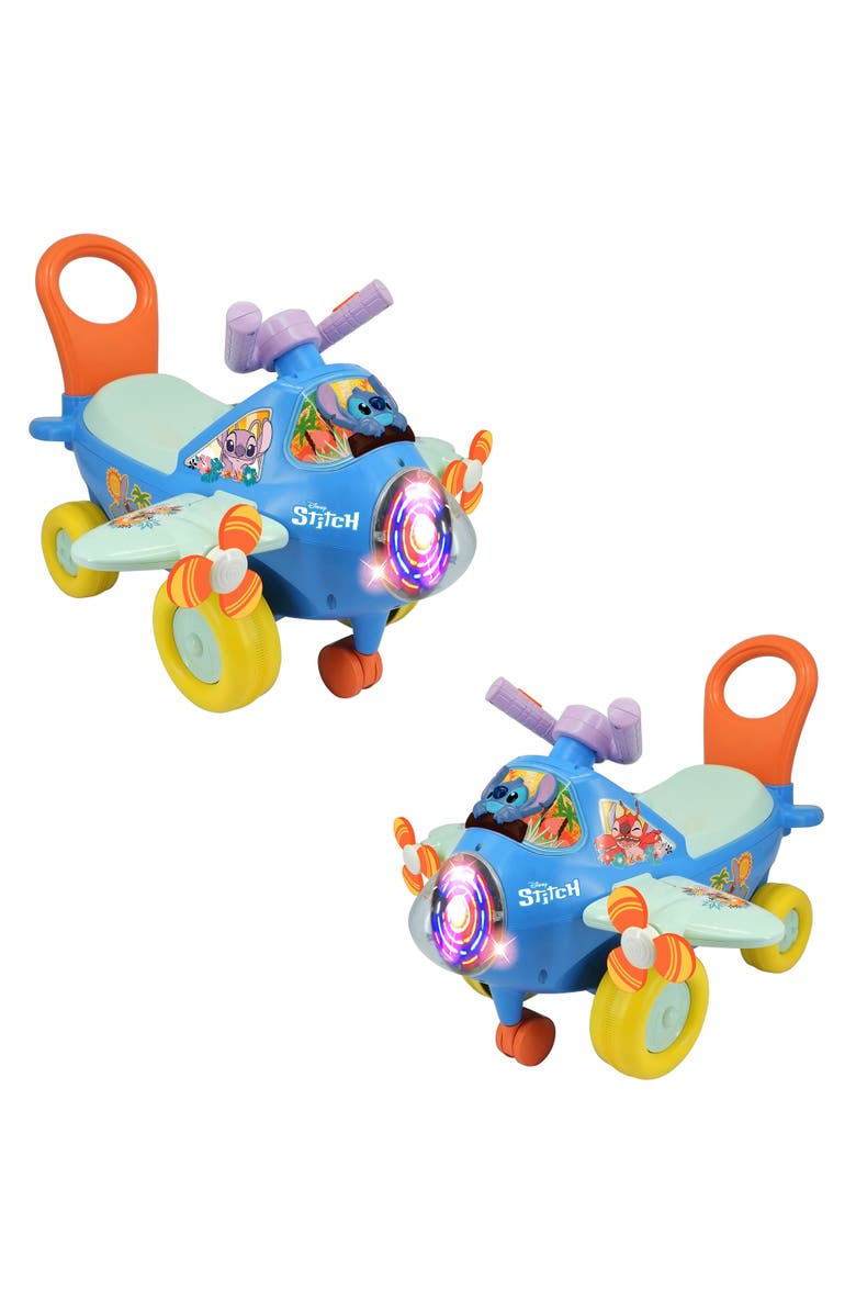 Kiddieland Activity Plane, Stitch Disney, Alternate, color, Multicolored