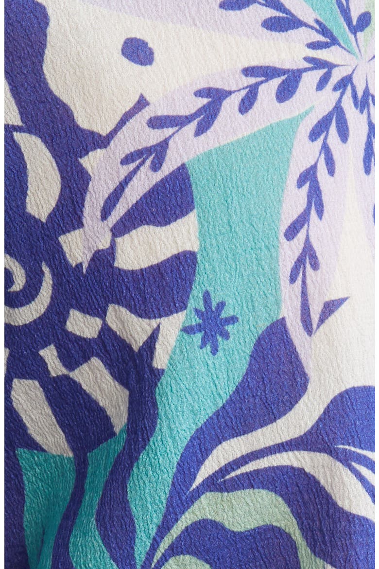 Beau Cotton Button-Up Shirt, Alternate, color, STELLAR BLUE HELIOS
