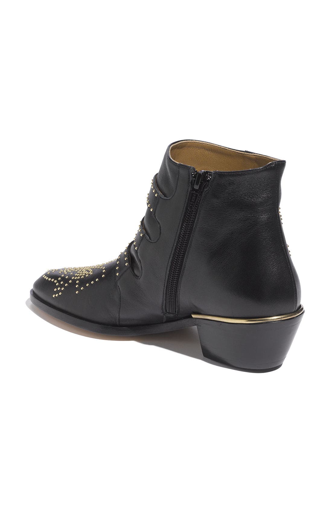 Chloé 'Susanna' Stud Buckle Bootie, Alternate, color, 