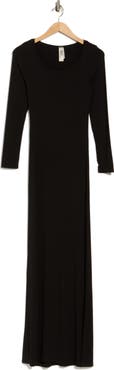 GO COUTURE Long Sleeve Maxi Dress