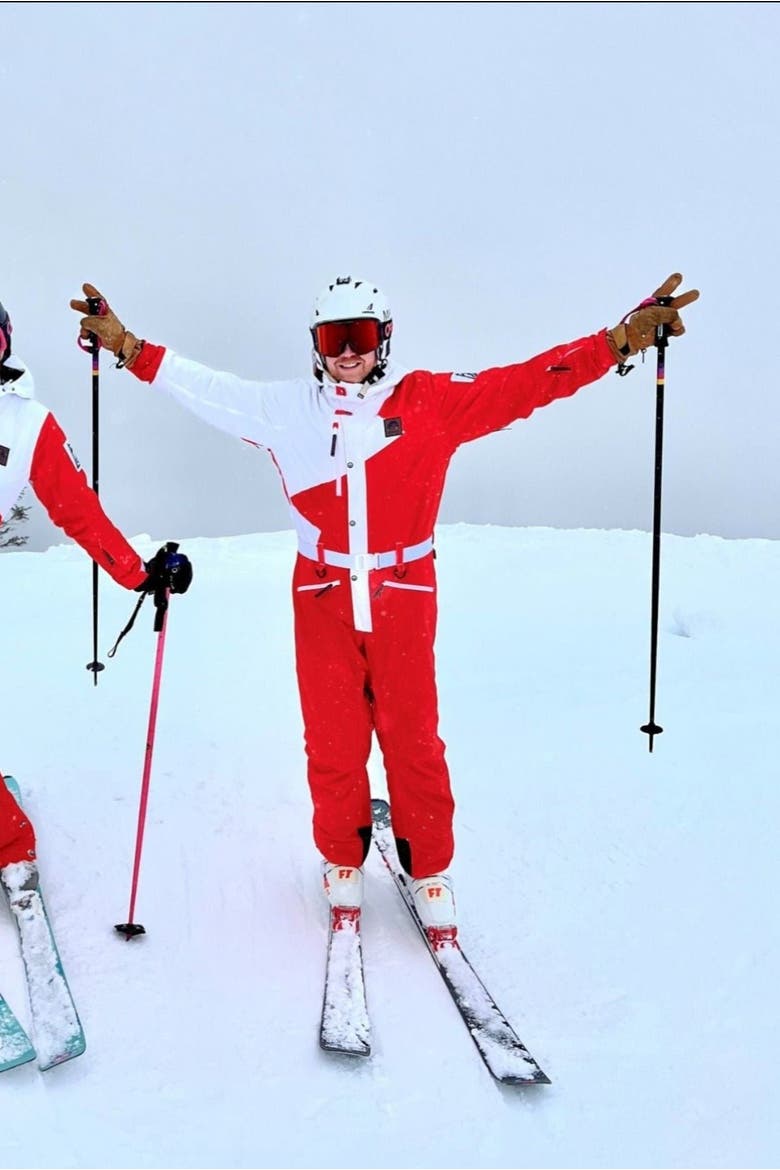 Stardust Ski Suit Men's / Unisex, Alternate, color, White