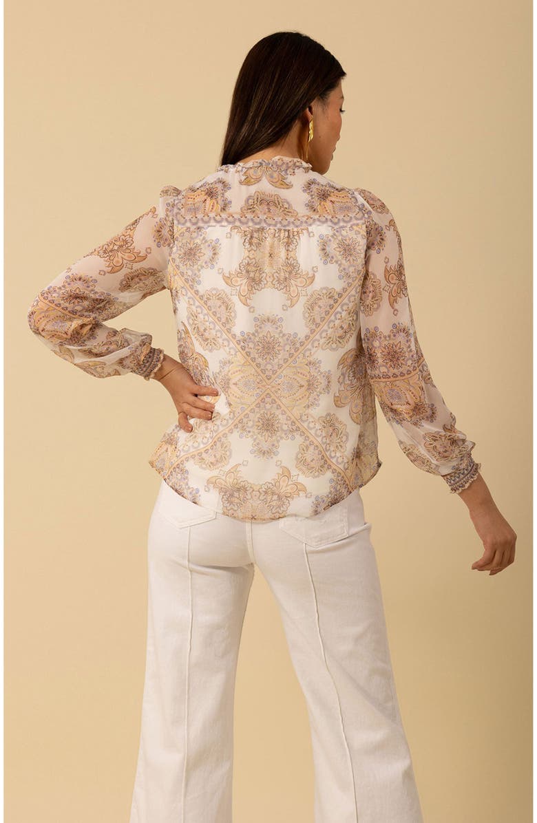 Hale Bob Renata Silk Top, Alternate, color,