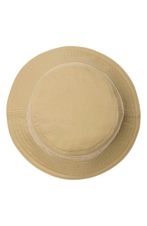 Burberry Ekd Embroidered Water Resistant Gabardine Bucket Hat