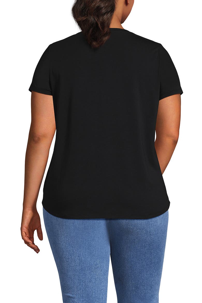 Lightweight Jersey T-shirt, Alternate, color, Black