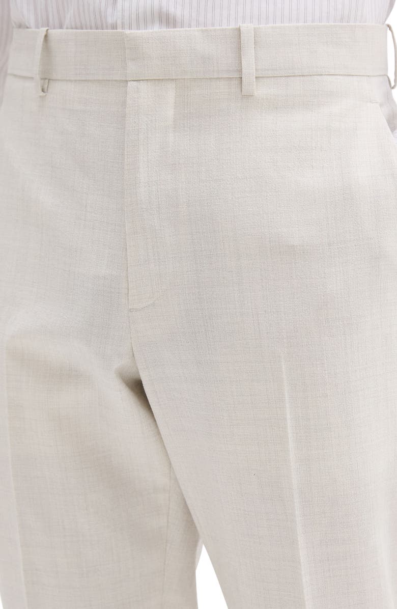 Theory Mayer Soft Tailored Straight Leg Dress Pants, Alternate, color, Fog