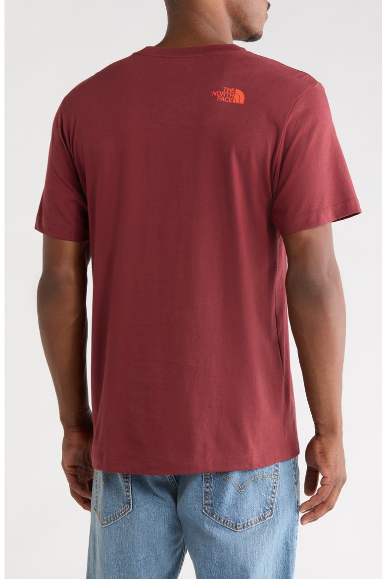 Evolution Tequila Sunrise Cotton Graphic T-Shirt, Alternate, color, SUMAC