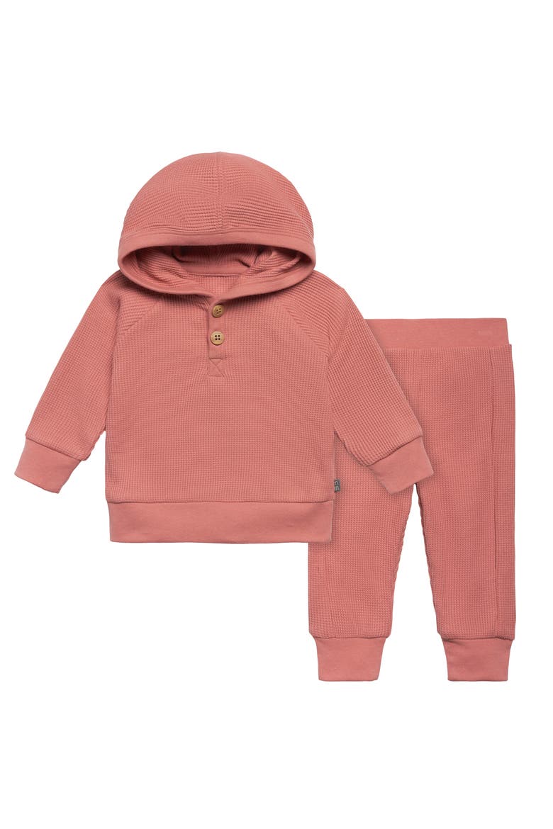 Hoodie & Pant Set, Main, color, Medium Rose