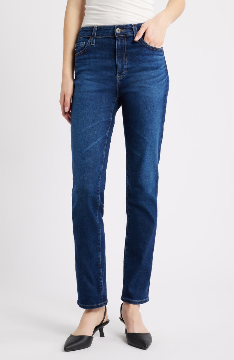 AG Mari Slim Straight Leg Jeans, Main, color, Concerto