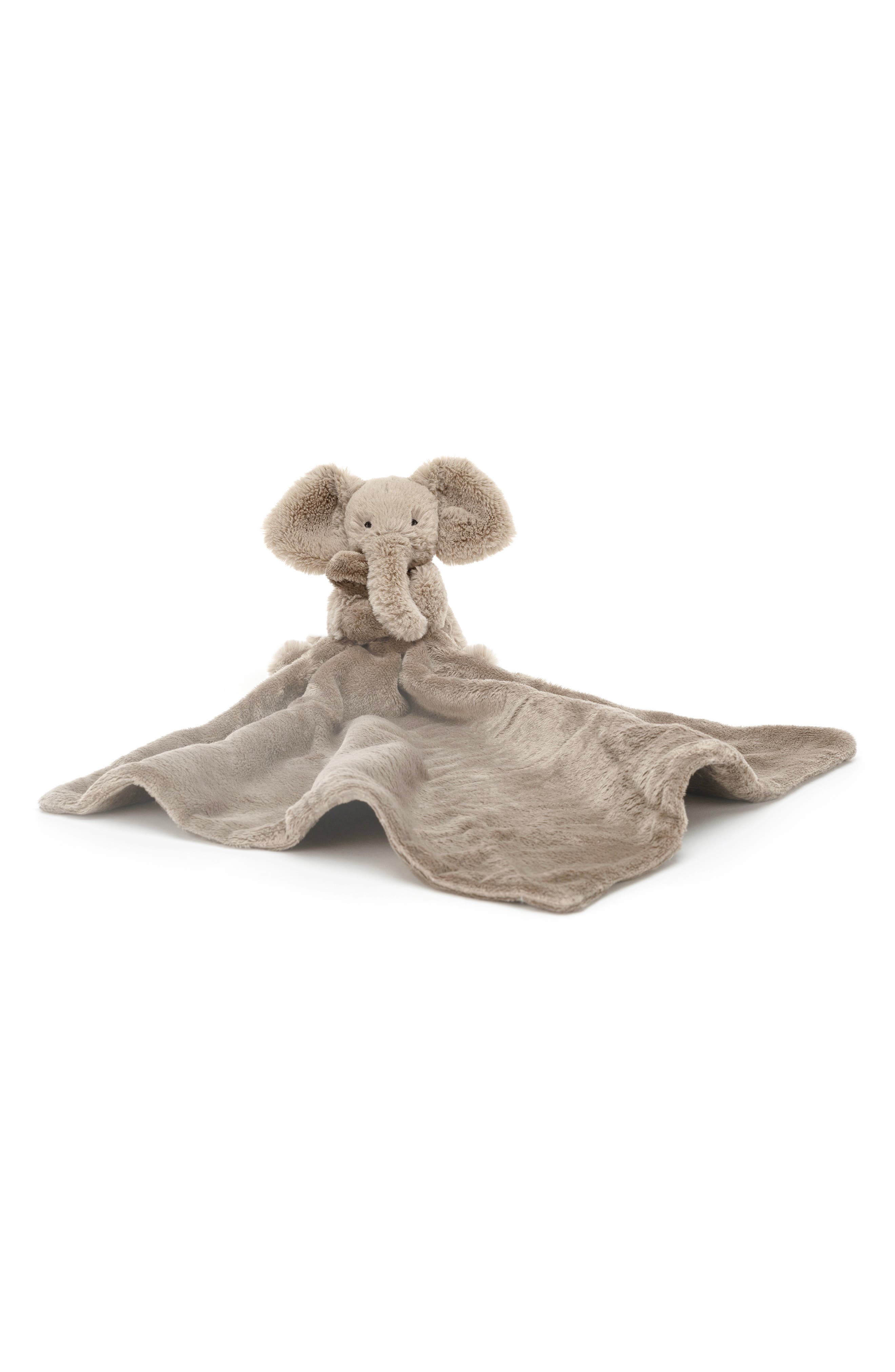 Jellycat Smudge Elephant Fleece Soother Blanket | Nordstrom