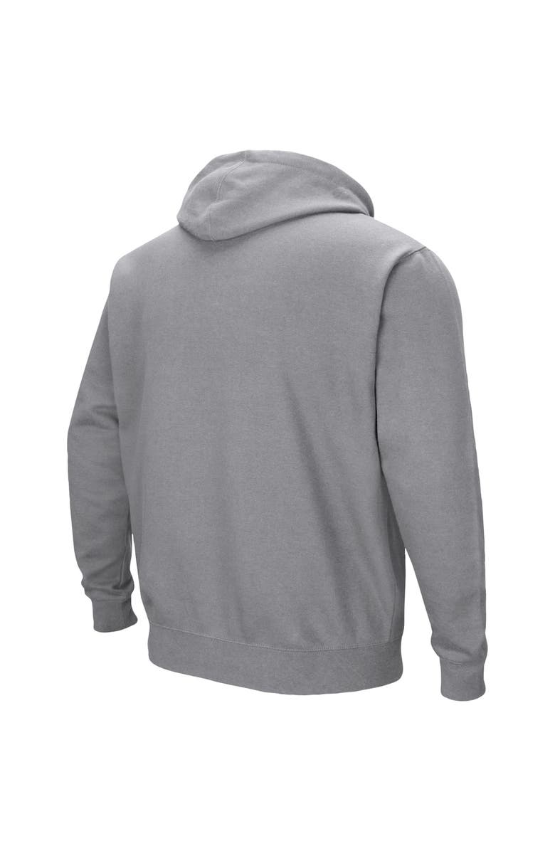 COLOSSEUM Men's Colosseum Gray Campbell Fighting Camels Isle Pullover Hoodie, Alternate, color,