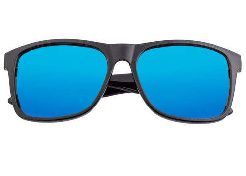 Sixty One Solaro Polarized Sunglasses In Black/blue