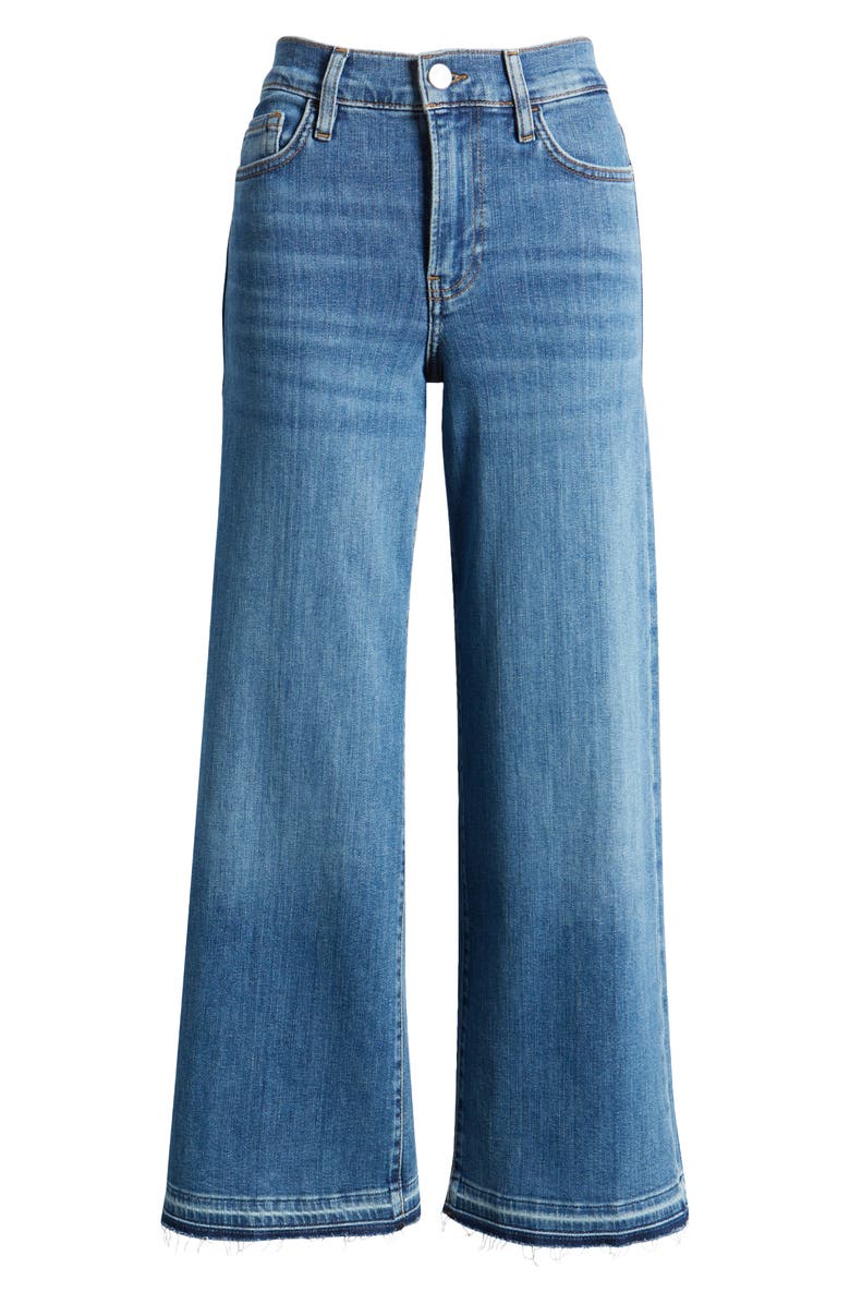 FRAME Pixie Le Slim Palazzo Wide Leg Jeans, Alternate, color,