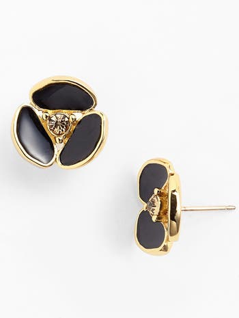 Kate spade pansy earrings deals