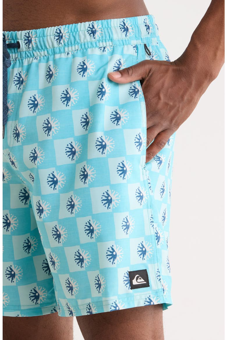 Mix Volley 17" Swim Trunks, Alternate, color, CRYSTAL SEAS