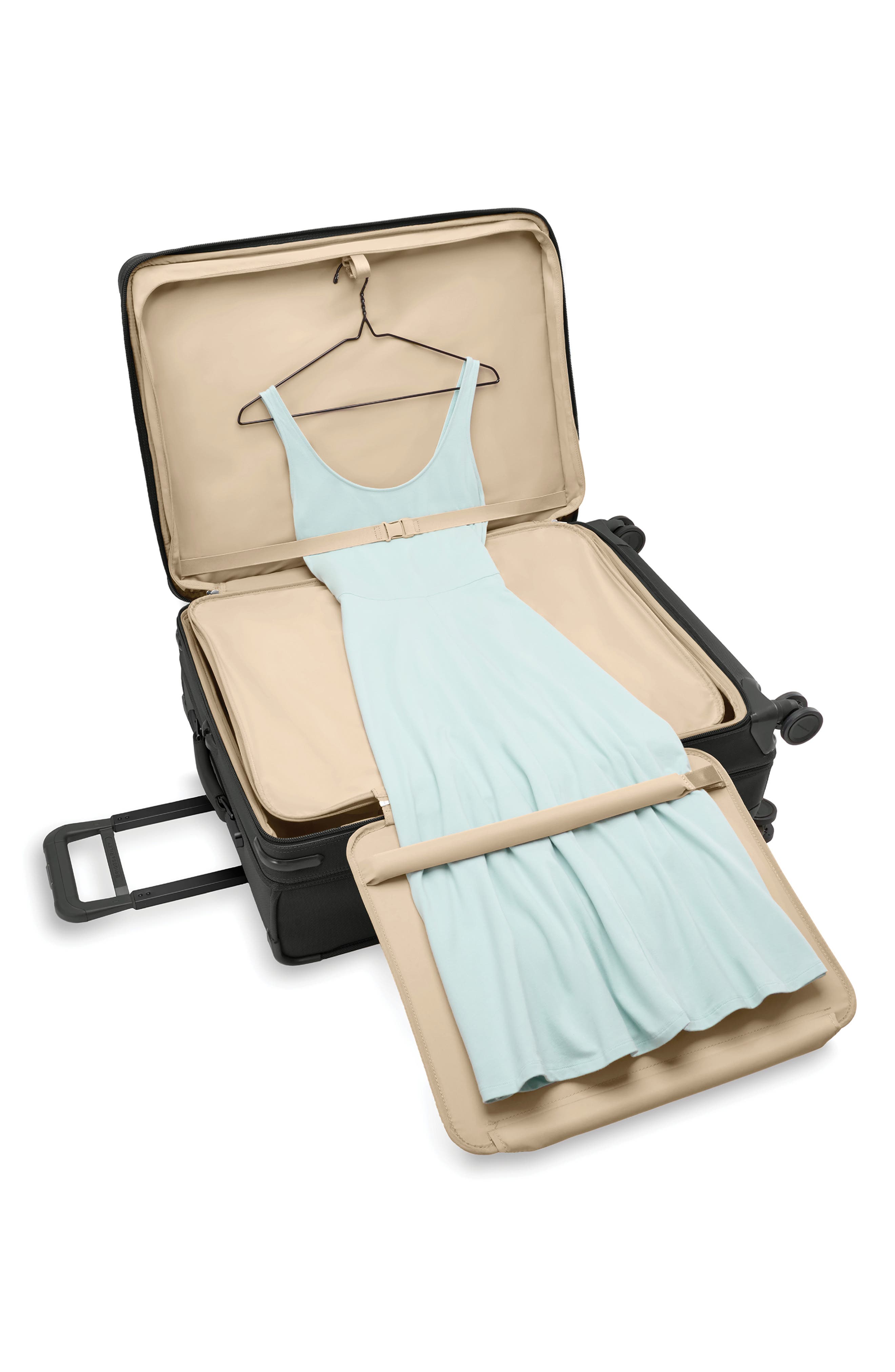 Briggs & Riley Baseline 29-Inch Large Expandable Spinner Suitcase, Alternate, color, Black