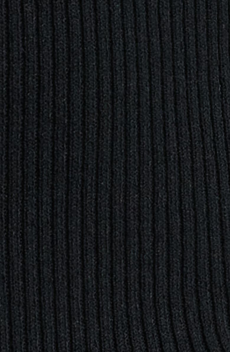 BOSS Feskiera Rib Knit Crewneck Top, Alternate, color, 