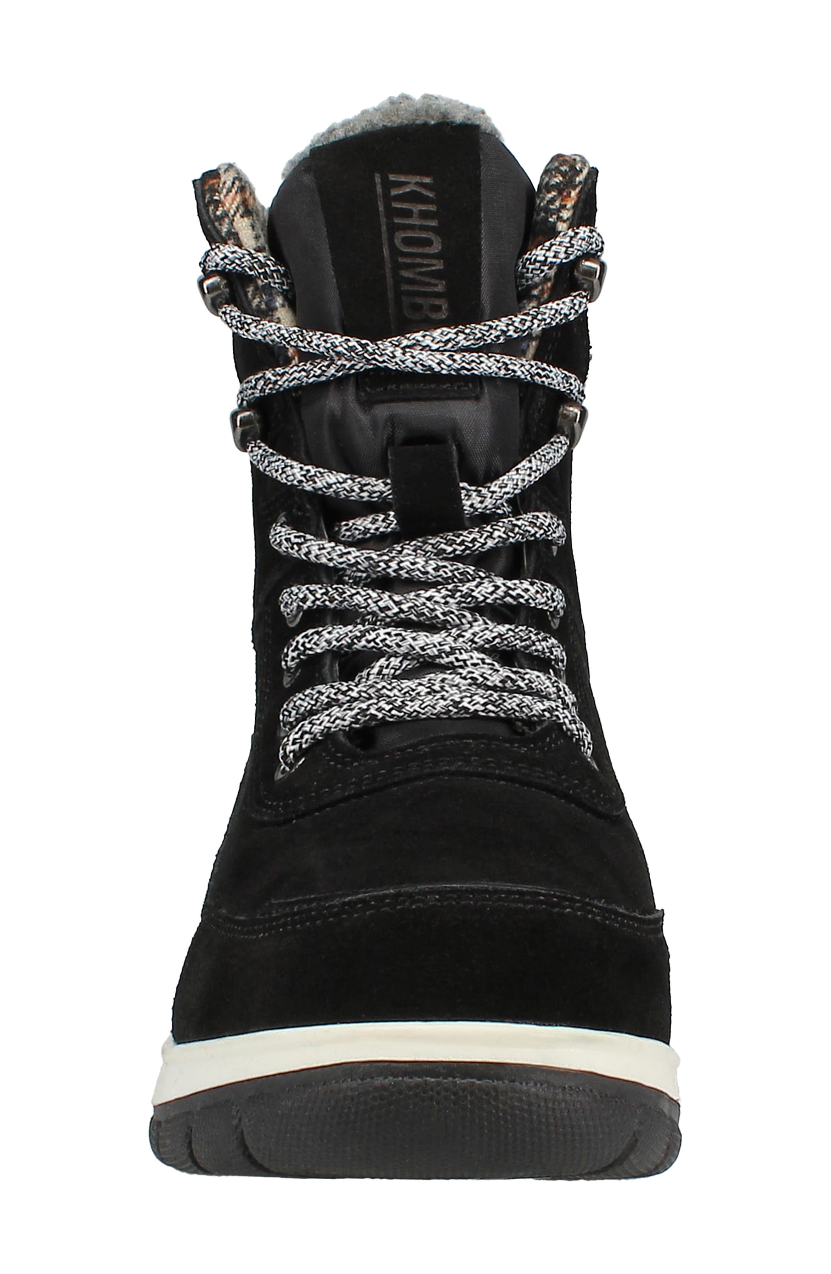 Khombu Sterling Faux Shearling Lined Boot, Alternate, color, 