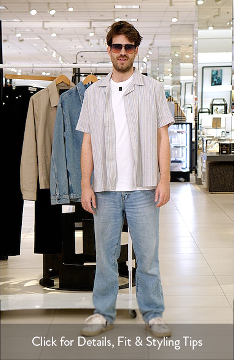 The Verve Striped Camp Shirt, sales video thumbnail
