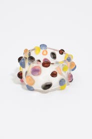 Bimba y Lola Transparent Resin Bracelet