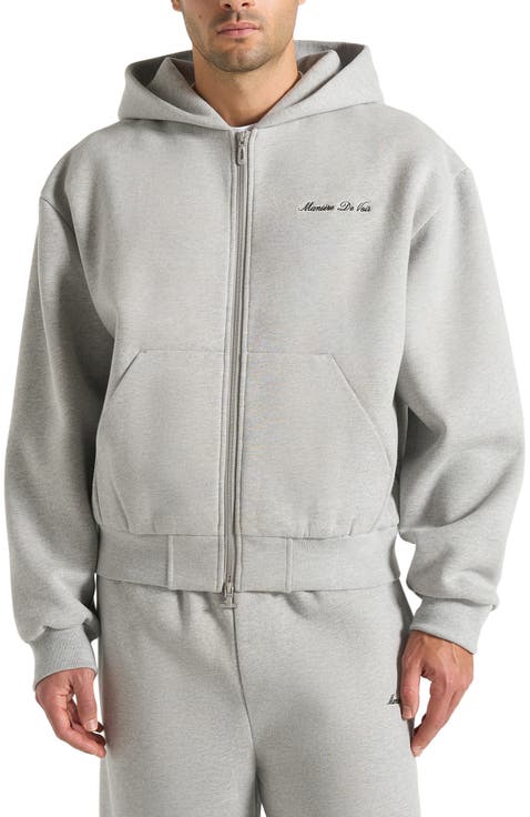 Unisex Signature Relaxed Fit Zip Hoodie