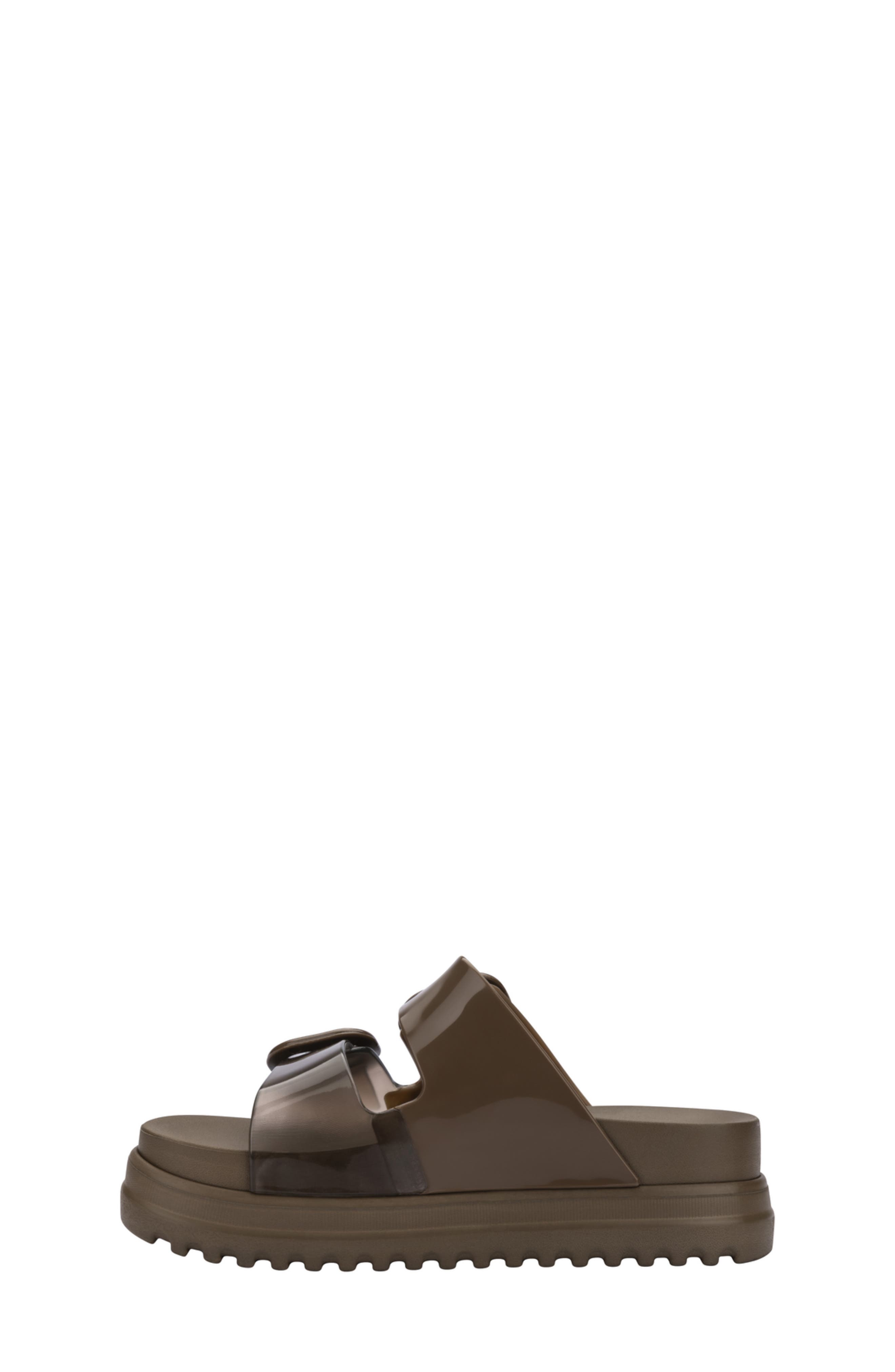 Mini Melissa Kids' Cozy Platform Slide Sandal, Alternate, color, 