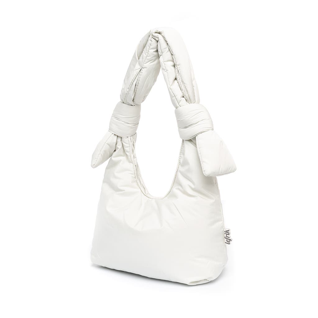 LEFRIK Biwa Puffy Mini Bag, Alternate, color, Ice