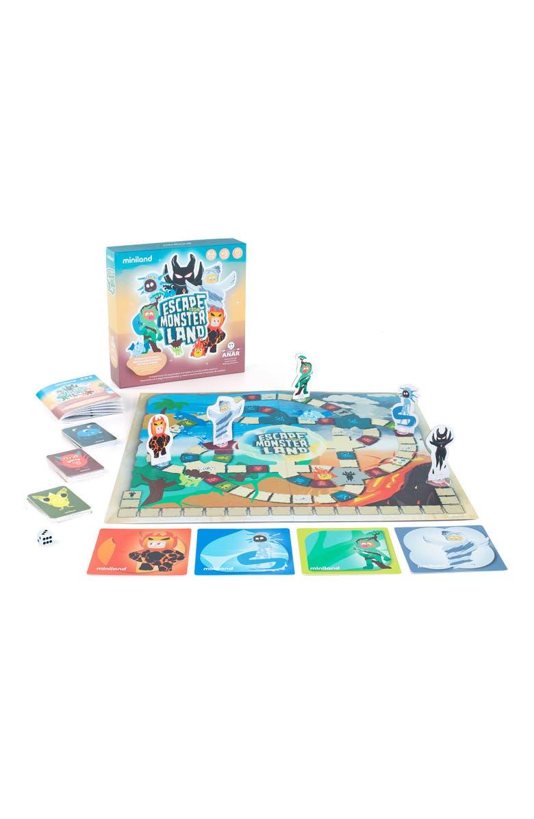 Miniland Escape From Monsterland, Main, color, Blue Multi