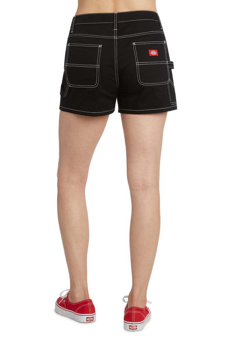 Carpenter Shorts, Alternate, color, BLACK