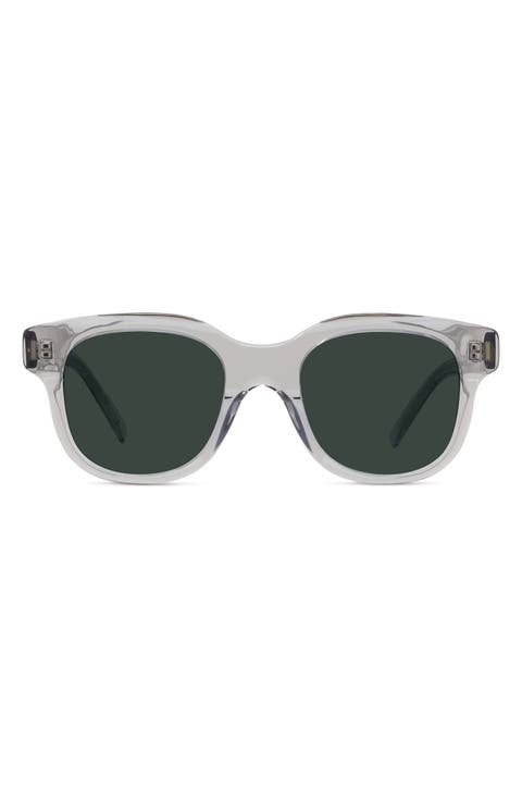 49mm City Geometric Sunglasses