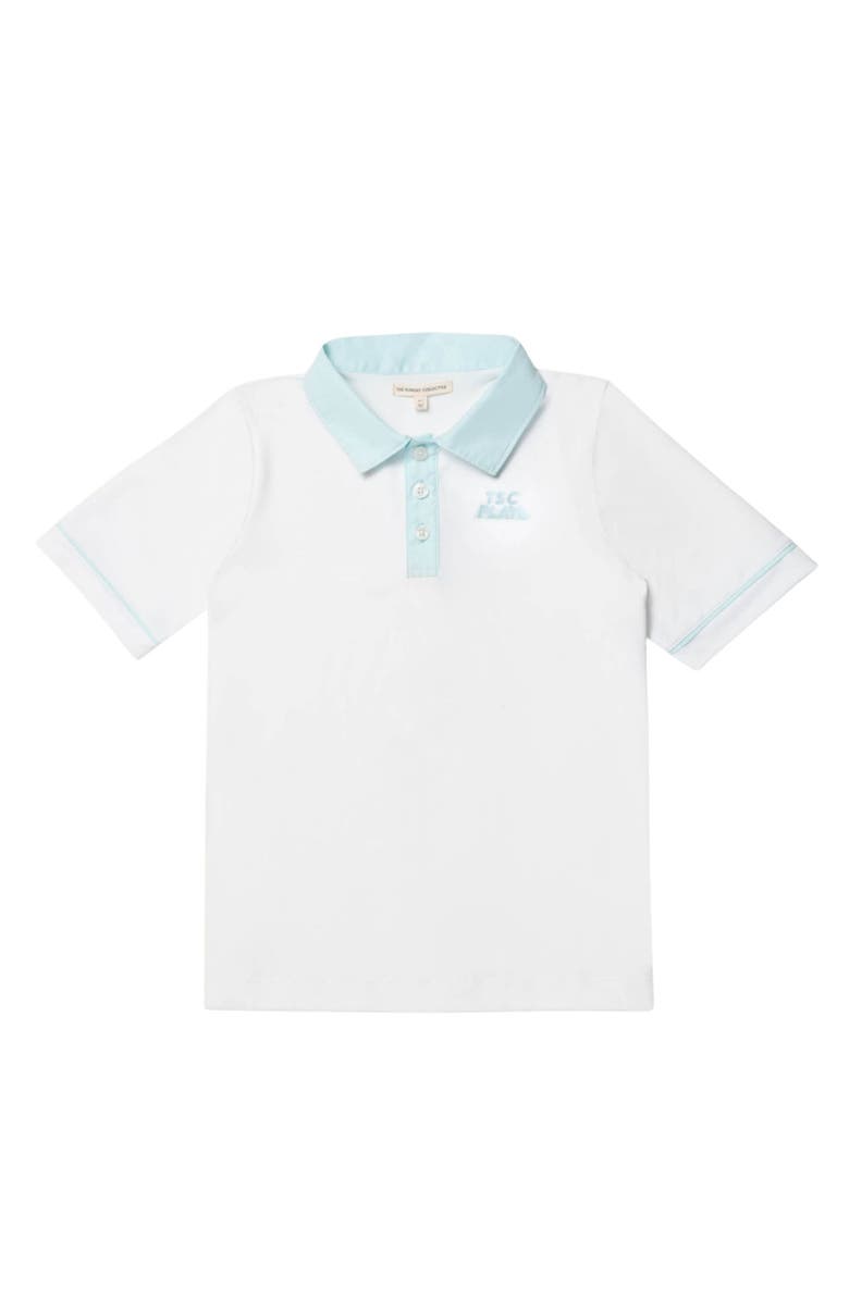 The Sunday Collective Performance Play Polo, Main, color, Pastel Trim