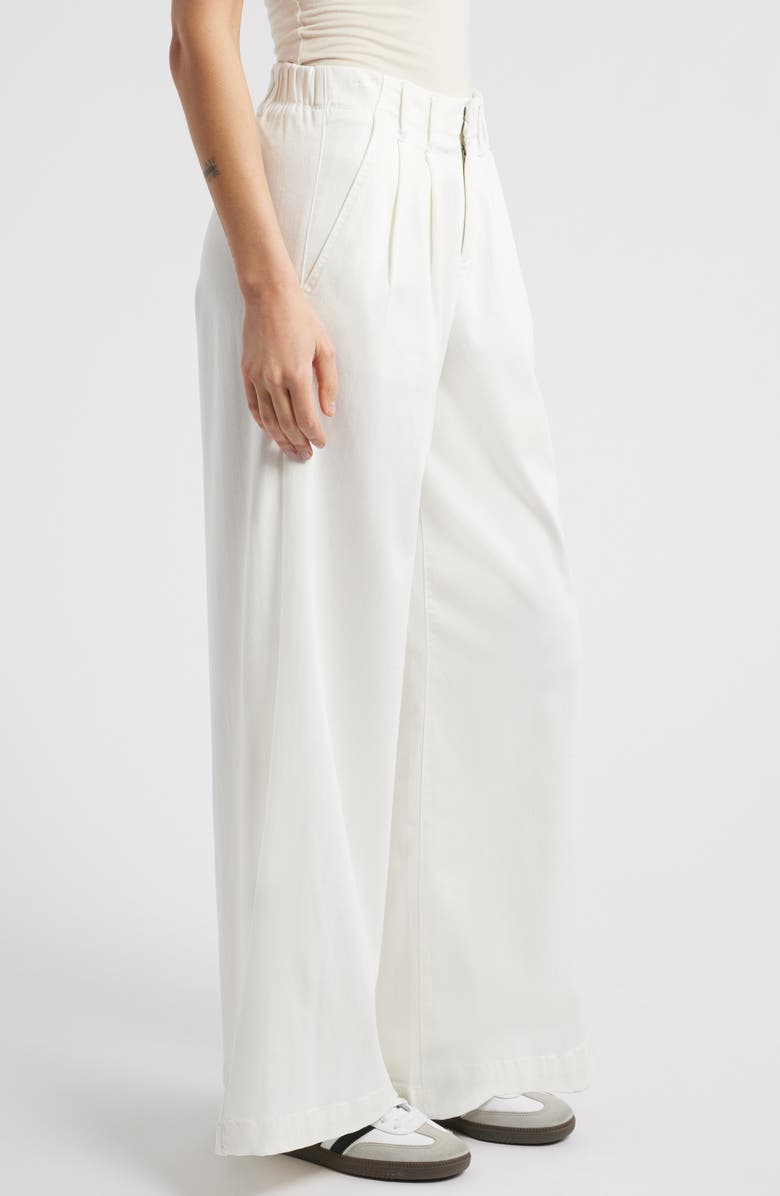 1822 Denim Pleated High Waist Super Wide Leg Jeans, Alternate, color,