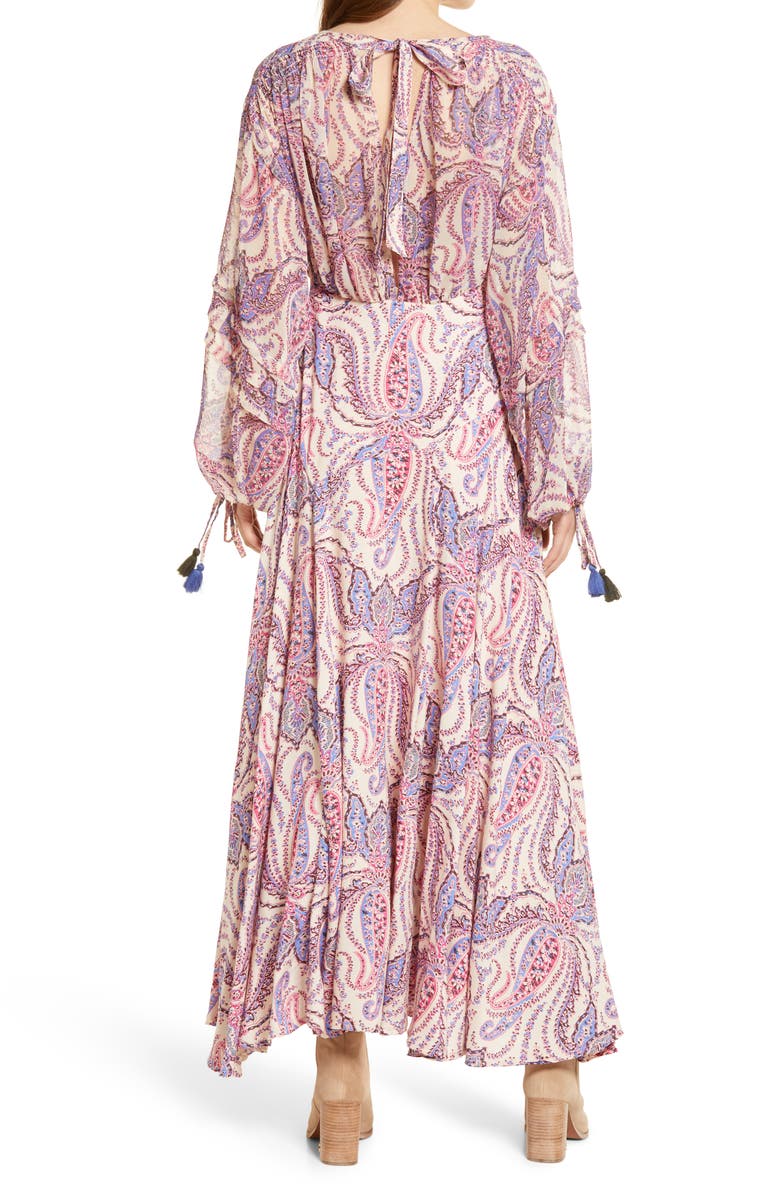 Free People Mirage Long Sleeve Maxi Dress, Alternate, color, 