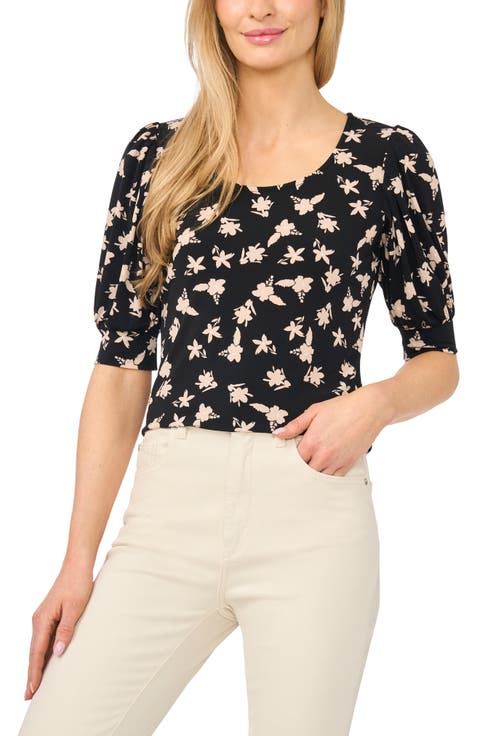 Floral Knit Top