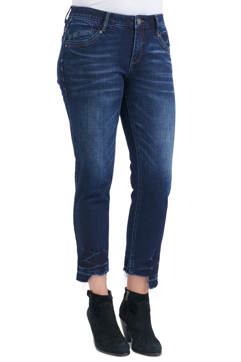AB Technology Slim Fit Ankle Cropped Jeans, Main, color, INA - INDIGO ARTISINAL
