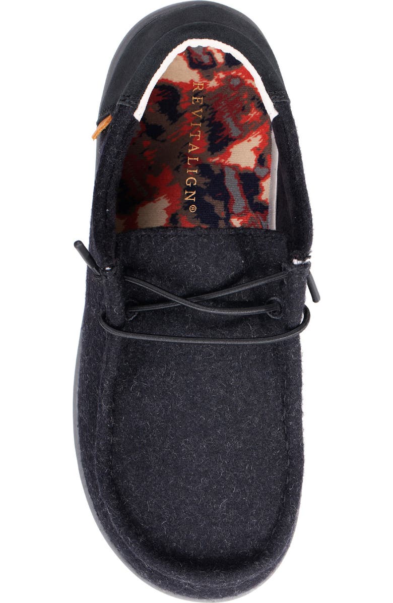 Revitalign Carefree Cozy Slip-On Sneaker, Alternate, color, Black