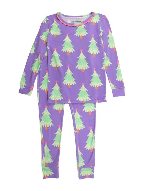 SoftSnooze Ruffle Long Sleeve Pajama Set, Signature Rear Ruffles (Baby & Toddler)
