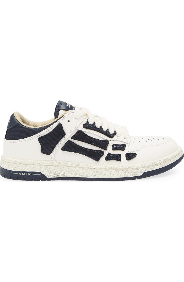 AMIRI Denim Skel Low Top Sneaker, Alternate, color, Wet Shimmer