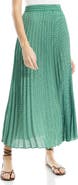 MAX STUDIO Pleated Maxi Skirt