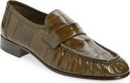 The Row Soft Eelskin Loafer