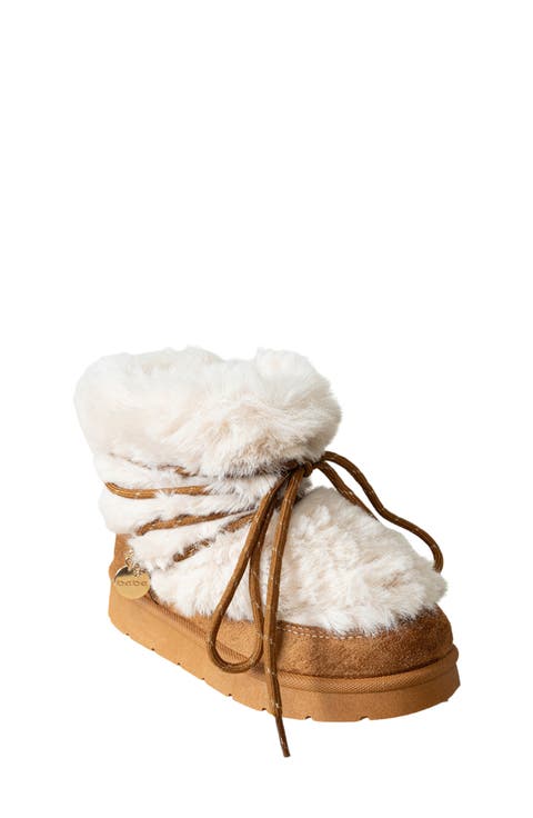 Kids' Hybrid Boot with Faux Fur Trim