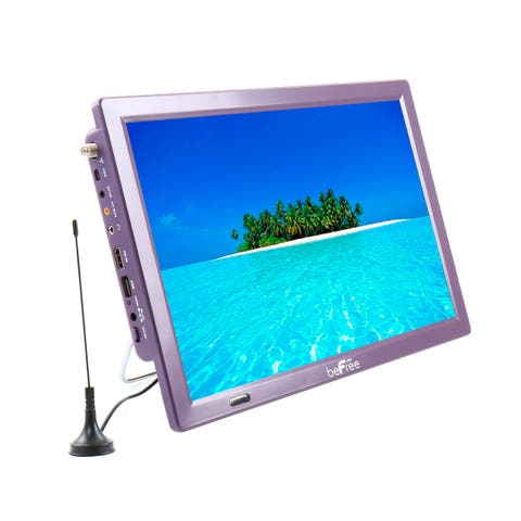 Portable Rechargeable 14in LED TV and Built-in Digital Tuner