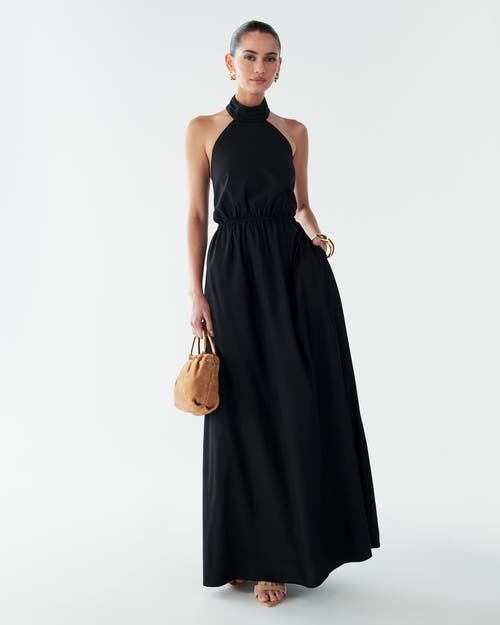 BWLDR Fay Linen Maxi in Black  product