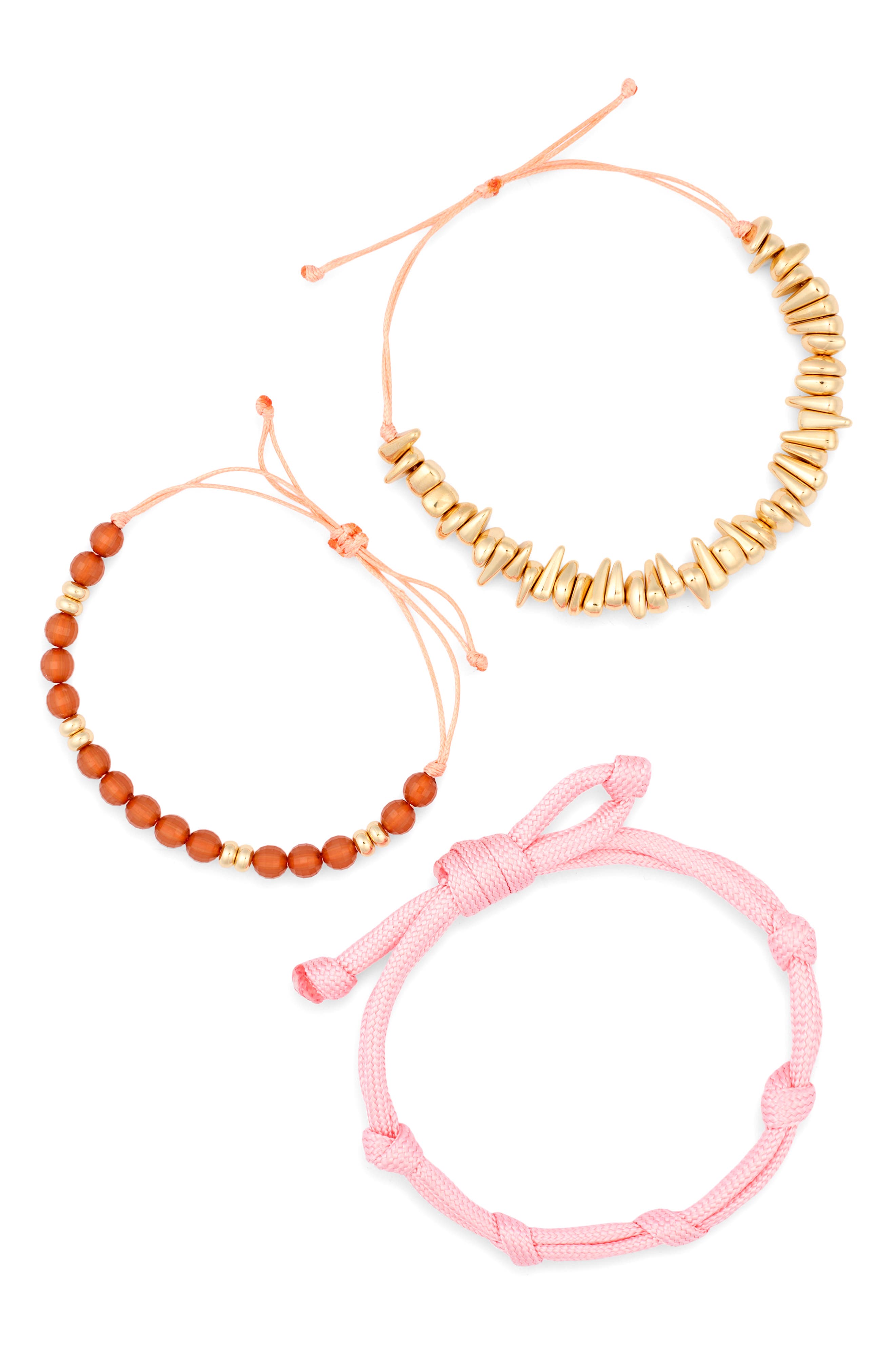 Leith 3-Pack Assorted Slider Bracelets