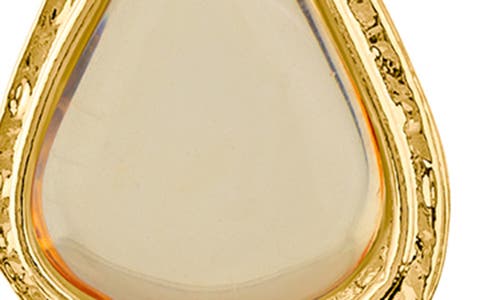 Jardin Mixed Stone Link Drop Earrings In Multi/gold