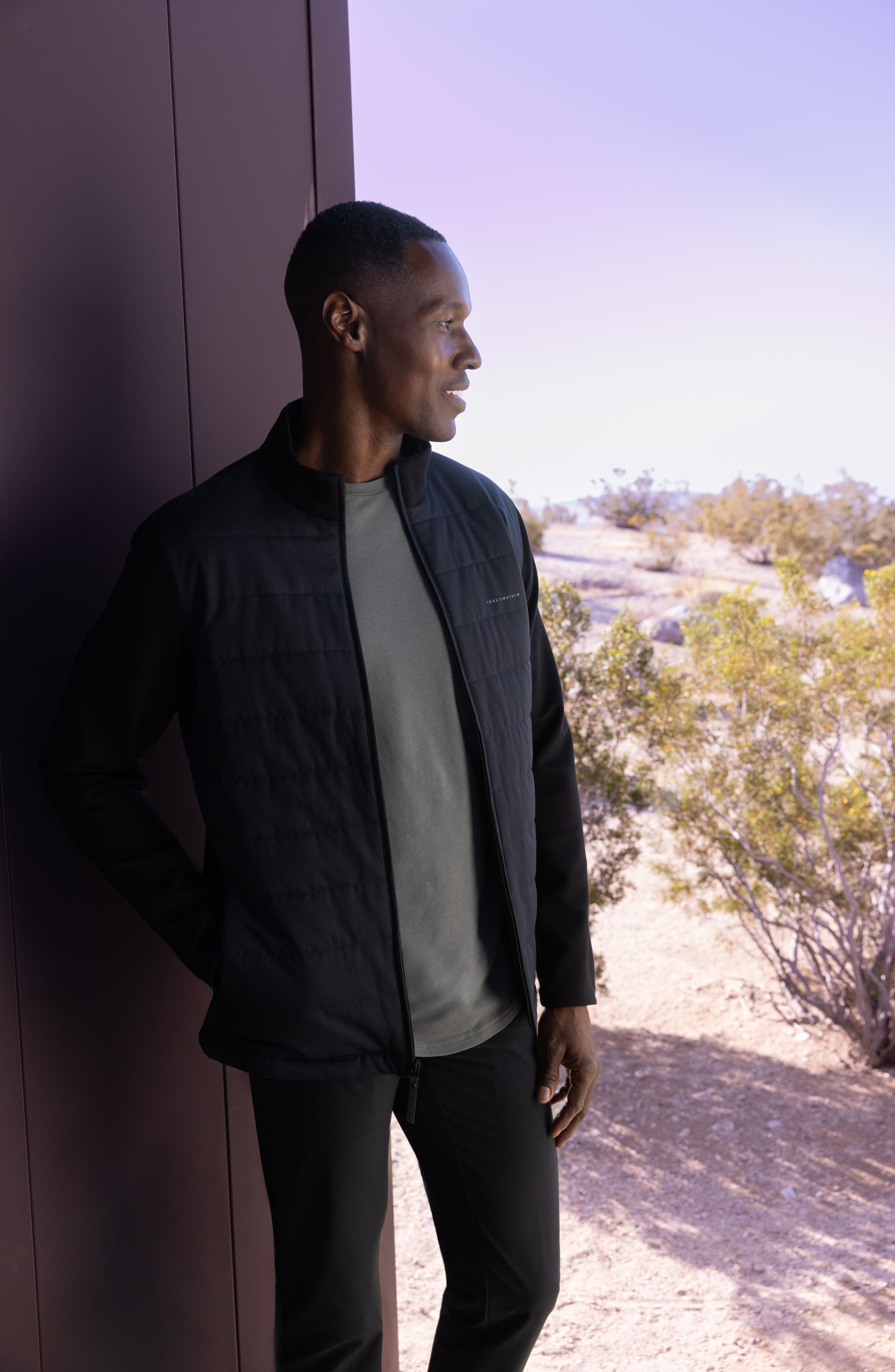 TravisMathew Point of Sail Hybrid Jacket (Men) | Nordstrom