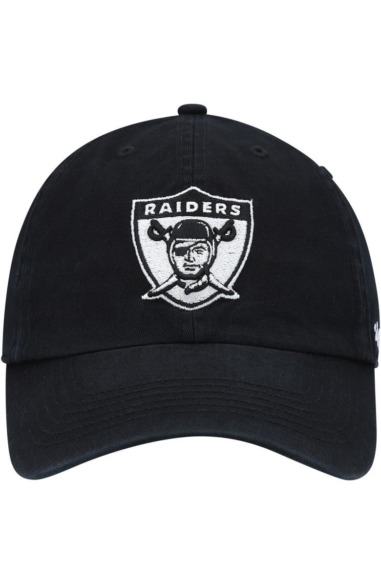'47 Men's '47 Black Las Vegas Raiders Legacy Franchise Fitted Hat, Alternate, color, 