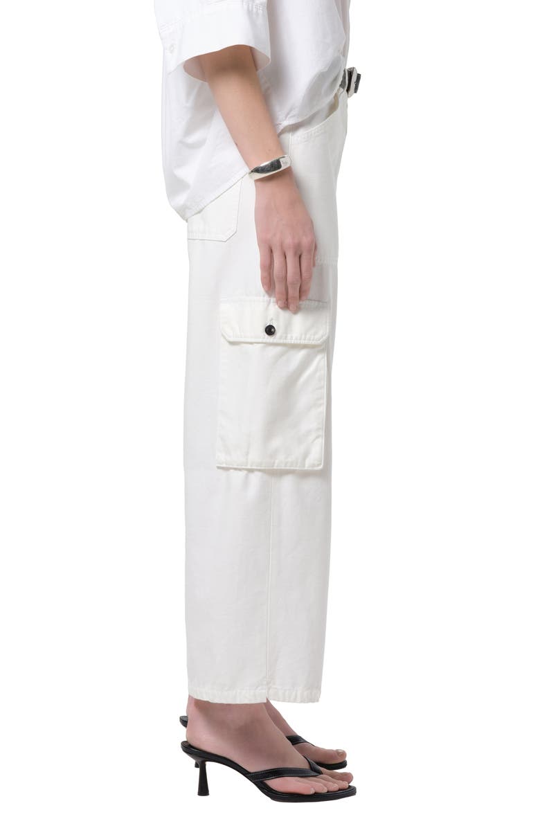 Citizens of Humanity Thassos Twisted Seam Ankle Utility Pants, Alternate, color, Pashmina Off White
