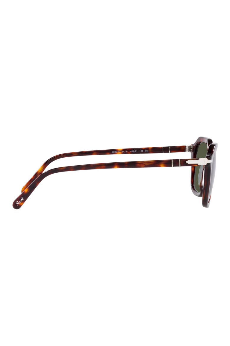 50mm Square Sunglasses, Alternate, color, HAVANA