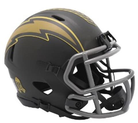 Los Angeles Chargers 2025 Salute to Service Mini NFL Football Helmet